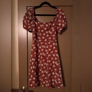 Chic Floral Mini Dress large